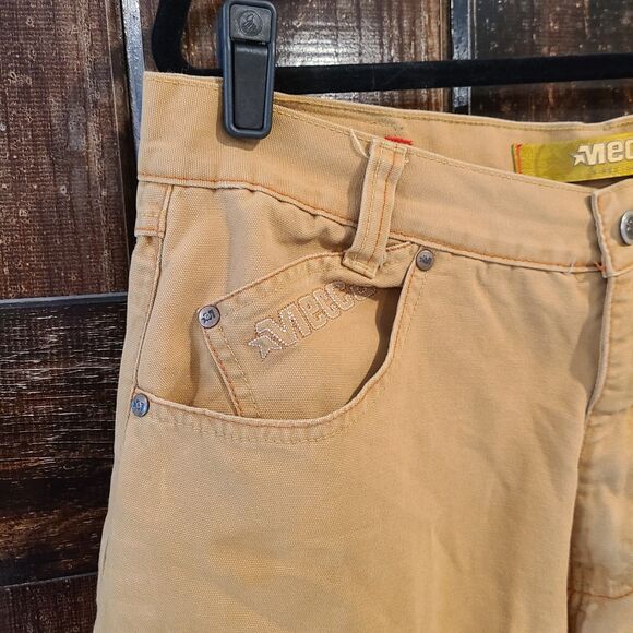Mecca y2k vintage men's pants size 36/32, Khaki. JNCO skater grunge alternative - Picture 6 of 9